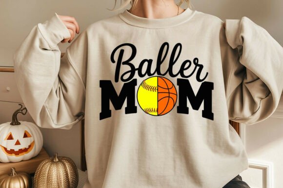 Baller Mom SVG Softball, Basketball Svg Review