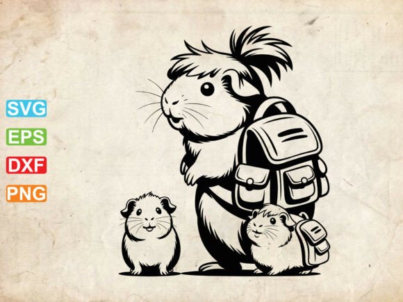 Capybara Mom SVG, Baby Capybara Clipart Graphics and Crafts Review