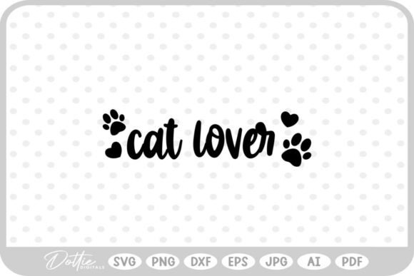 Cat Lover Pet Mom SVG PNG DXF Graphics and Crafts Review