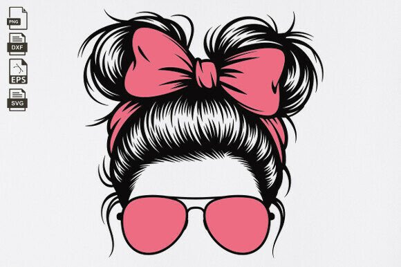 Mom Life Kid Life, Messy Bun Mom Svg Graphics and Crafts Review