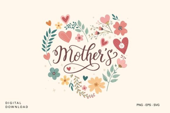 Mom SVG Design Happy Mother s Day Svg Graphics and Crafts