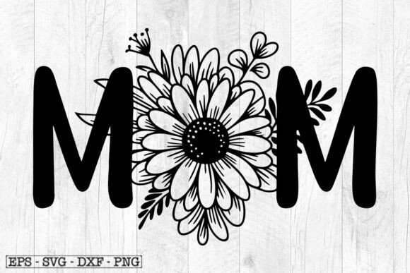 Mothers Day Svg, Floral Mom Svg, Mama Review