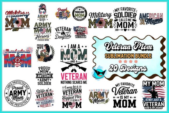 Veteran Mom SVG Bundle Graphics and Crafts Review