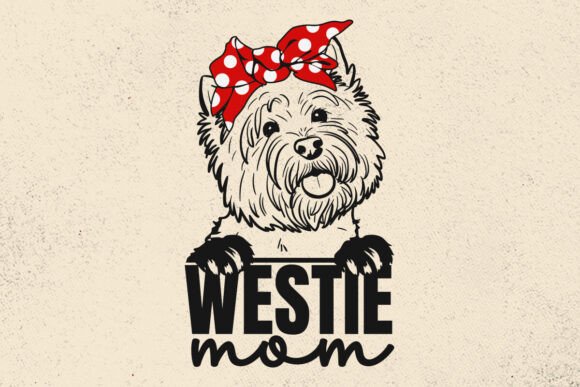 West Highland Terrier Mom Svg, Dog Svg Graphics and Crafts Review